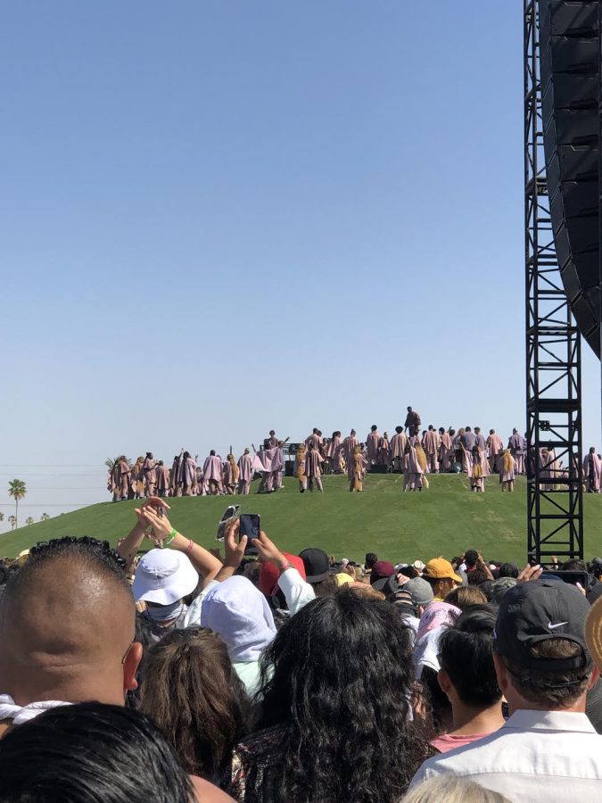 Kanye+Wests+Easter+performance+at+Coachella