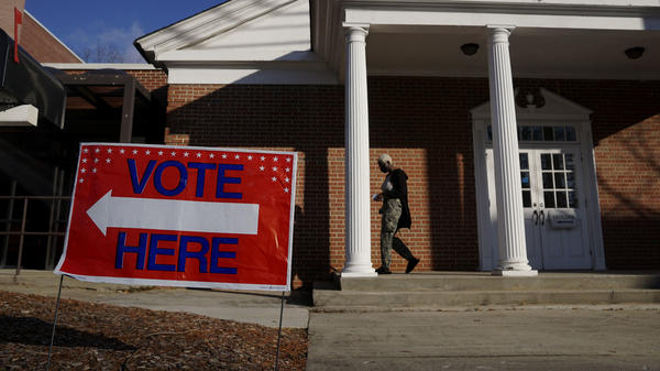 African American churches in Georgia encourages its member and community to vote. Photo Courtesy of the KGOU.