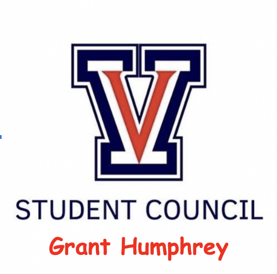 Upcoming Senior Grant Humphrey has announced his candidacy for Executive Board president.