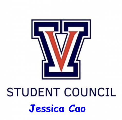 Student Council member Jessica Can announces her candidacy for Executive Board Vice President