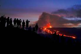 First Eruption in 40 years at Mauna Loa